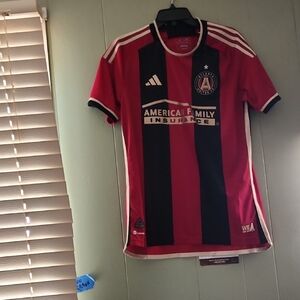 adidas Red and Black Men's Jersey